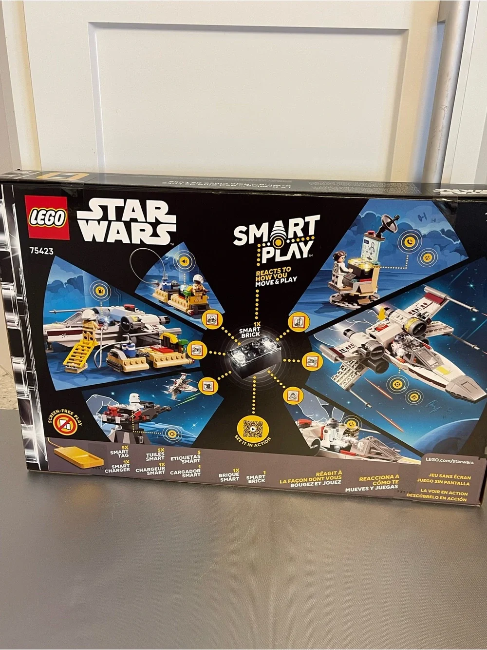 Lego Star Wars Smart Play Luke’s Red Five X-Wing Fighter Set 75423  6+ NIP
